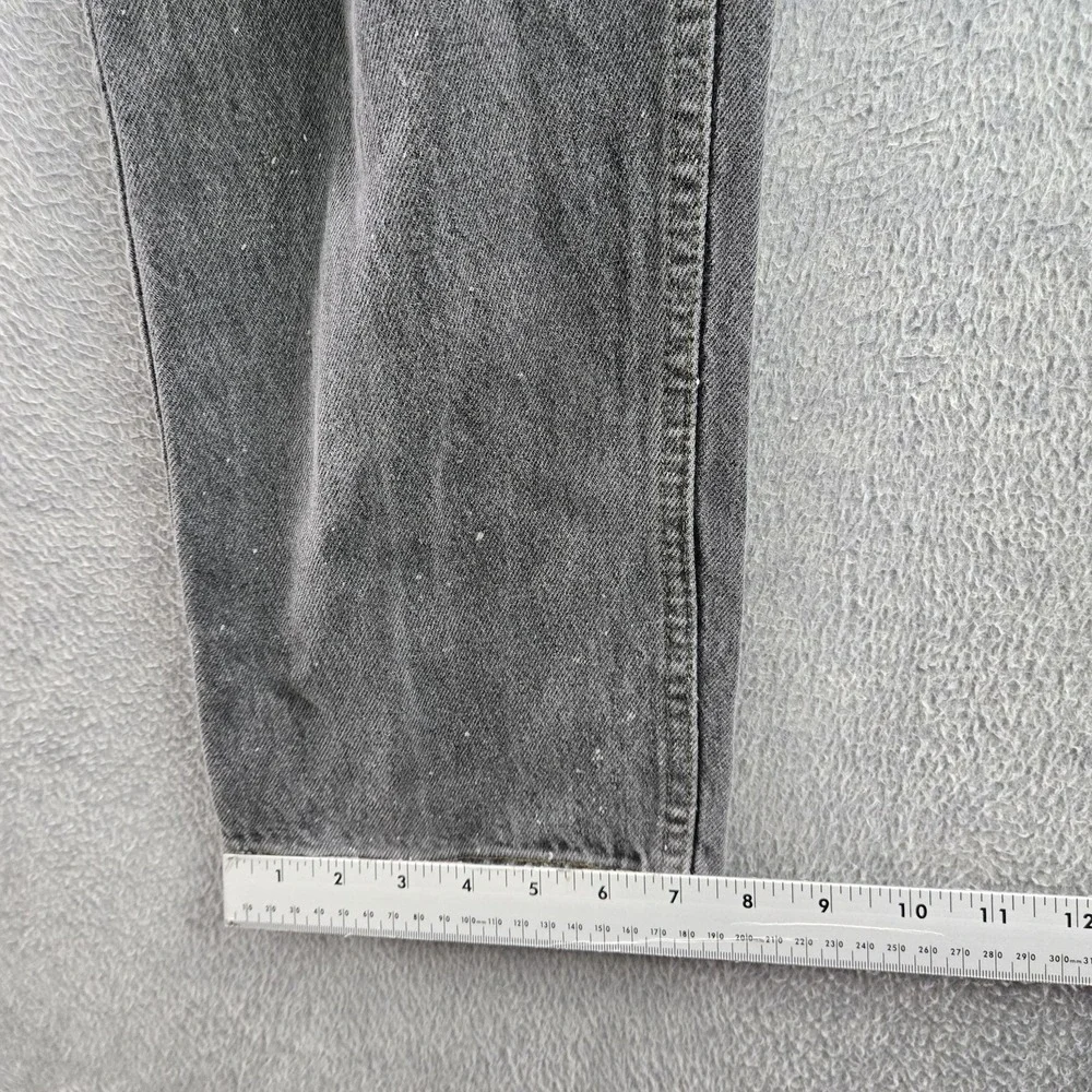 VINTAGE Levi's 509-0259 Men Jeans 34X30 Gray Denim Straight 90s USA READ
